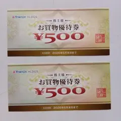 ヤマダ電機　YAMADA　お買物優待券　1000円分
