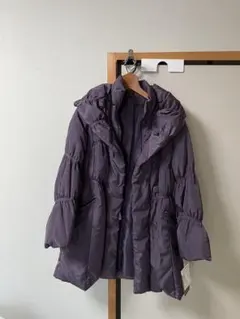 パープルダウンジャケット