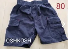 OSHKOSH ベビー ハーフパンツ ネイビー 80cm