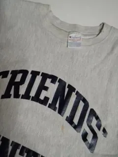 希少 S USA製 90S 刺繍タグ チャンピオン リバースウィーブ グレー