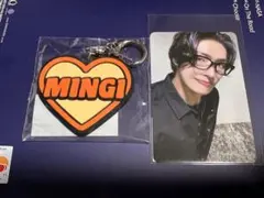 ATEEZ ミンギ オンライン FC くじ トレカ キーリング