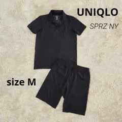 【UNIQLO】ユニクロ｜セットアップ｜ポロシャツとショートパンツ上下セット｜M