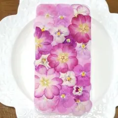 97※押し花 ケース iPhone・Android オーダー
