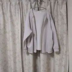 お*り様 niko and ... ライトグレー カーディガン 長袖