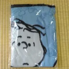 スヌーピー カジュアルブランケット ブルー
