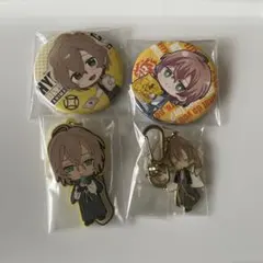 夢野幻太郎 缶バッジ キーホルダー