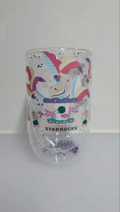海外限定 スターバックス ハート グラスタンブラー コールドカップ 猫 