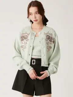 美品⭐️リリーブラウン✖️ケイタマルヤマ❤️特別コラボカーディガン❣️