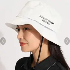 マスターバニーエディション⭐︎バケットハット 白