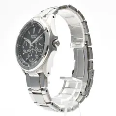 稼働品 SEIKO セイコー ワイアード ソーラー メンズ腕時計 黒文字盤のサムネイル
