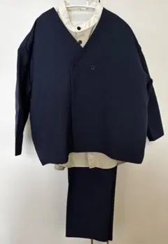 rizière　120サイズ　ネイビーセットアップ