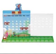 スーパーマリオ 一番くじD賞 毎日が大冒険万年カレンダー