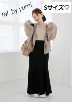 しまむら tal by yumi. マーメイドスカート ブラック S
