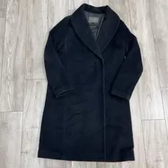 ユナイテッドアローズ　カシミアブレンド ロングコート ダークグレー