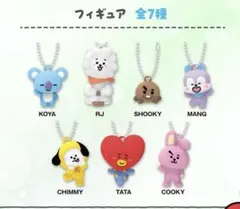 KURA×BT21キーホルダー全7種