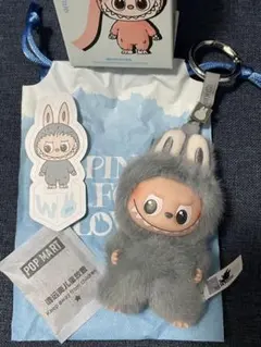 【新品未使用】POPMART ラブブ PIN FOR LOVE イニシャル Ｗ