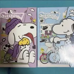 スヌーピー スケジュール帳　ノート　メモ　2個セット
