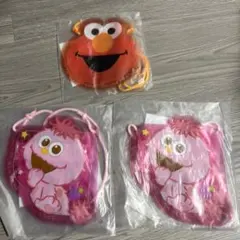 非売品 USJ チケットホルダー 3点セット セサミストリート エルモ