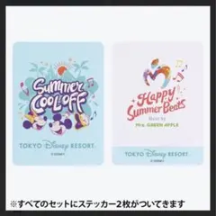 ミセスグリーンアップル　ディズニーコラボ　ステッカー2枚セット