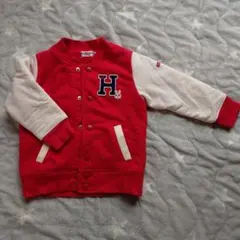 Hot Biscuits 赤白ジャケット 100cm