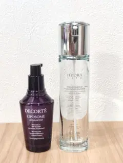 空き瓶セット　コスメデコルテ　リポソーム　リペアセラム＆ディオールDior