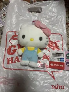 サンリオキャラスターズ　パステルカラーがま口ポーチ　キティ　タイトー限定