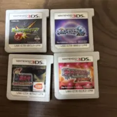 逃走中、ポケモンオメガルビー、サン＆ムーン、モンストのソフトのサムネイル