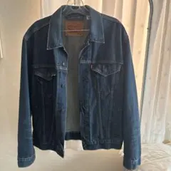 Levi's ダークブルー デニムジャケット　Gジャン