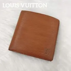 LOUISVUITTON ルイヴィトン 財布 二つ折り エピ キャメルブラウン