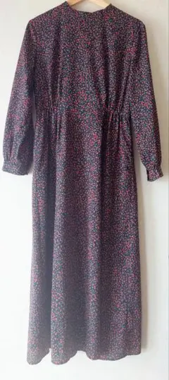 アーバンリサーチ/サンカクキカ柄プリントギャザーワンピース