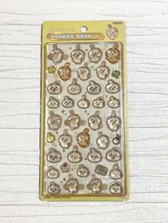 ちいかわ　うさぎ　ボンボンドロップシール