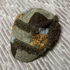 ニット　キャスケット　レディース