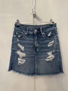American Eagle ダメージタイトスカート サイズ2のサムネイル