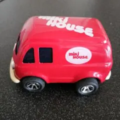 まき星さま専用　 ミキハウス VWバス ミニカー 赤のサムネイル
