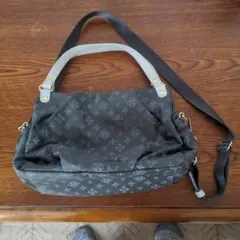 russet 2wayダークグレー ショルダーバッグ