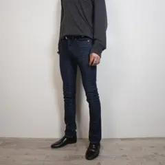 Acne jeans スキニーデニムジーンズパンツ インディゴブルー/CZ55のサムネイル