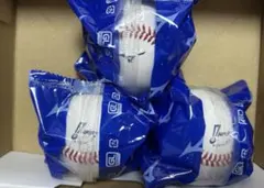 【新品未開封】3球セット　NPB 公式ボール 公式試合球のサムネイル