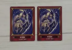 鵺の陰陽師 上野マルイポップアップ 限定 購入特典 原画ミニ色紙