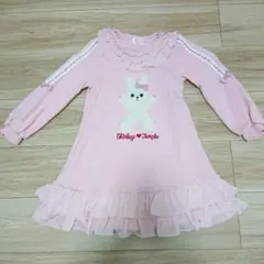 シャーリーテンプル 120 うさぎ ワンピース 長袖 トレーナー