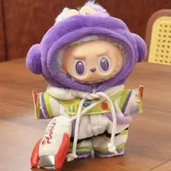 新品　ラブブ　labubu バズライトイヤー　着せ替え服　トイストーリー