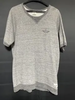Cluct パイルTシャツ　前V ステンシル　染み込みのサムネイル