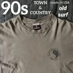 90s town＆country タウカン　シングルステッチ　 USA製