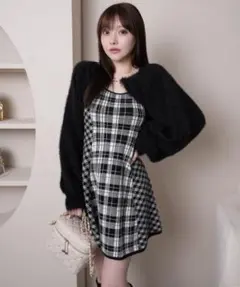 LIP SERVICE ミニワンピ