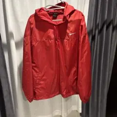 90s Nike ナイロンジャケット XL 黒タグ　オーバーサイズ