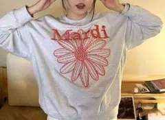 Mardi Mercredi マルディ スウェット 刺繍 gh