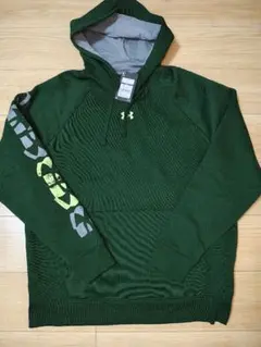 【新品未使用】Under Armour プルオーバーパーカー　グリーン 2XL