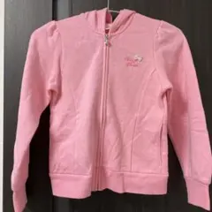 Mezzo Piano ピンクパーカー フード付き　130cm