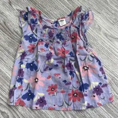 OLD NAVY フラワープリント シャツ 6-12M
