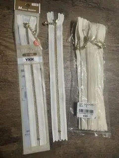 手芸　ファスナー　YKK まとめ売り　12点