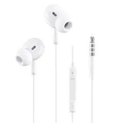 有線イヤホン 3.5mmジャック 通話 マイク付き ノイズキャンセリング 高音質のサムネイル